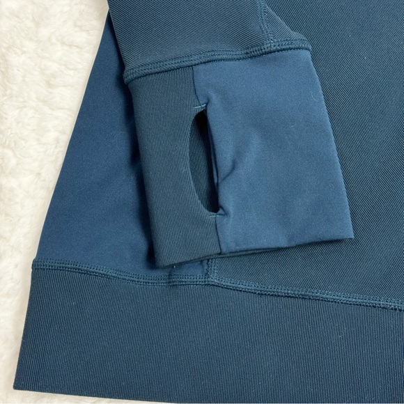 Sweaty Betty Zip Up Running Jacket Medium Rose Gold Accents, Thumb Holes, Hood - Picture 8 of 16